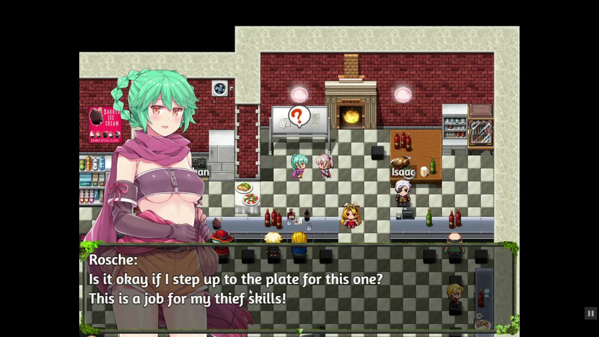 Explorers of the Abyss [RPG Hentai game] Ep.3 The thief is begging for a huge dirty dick while recorded