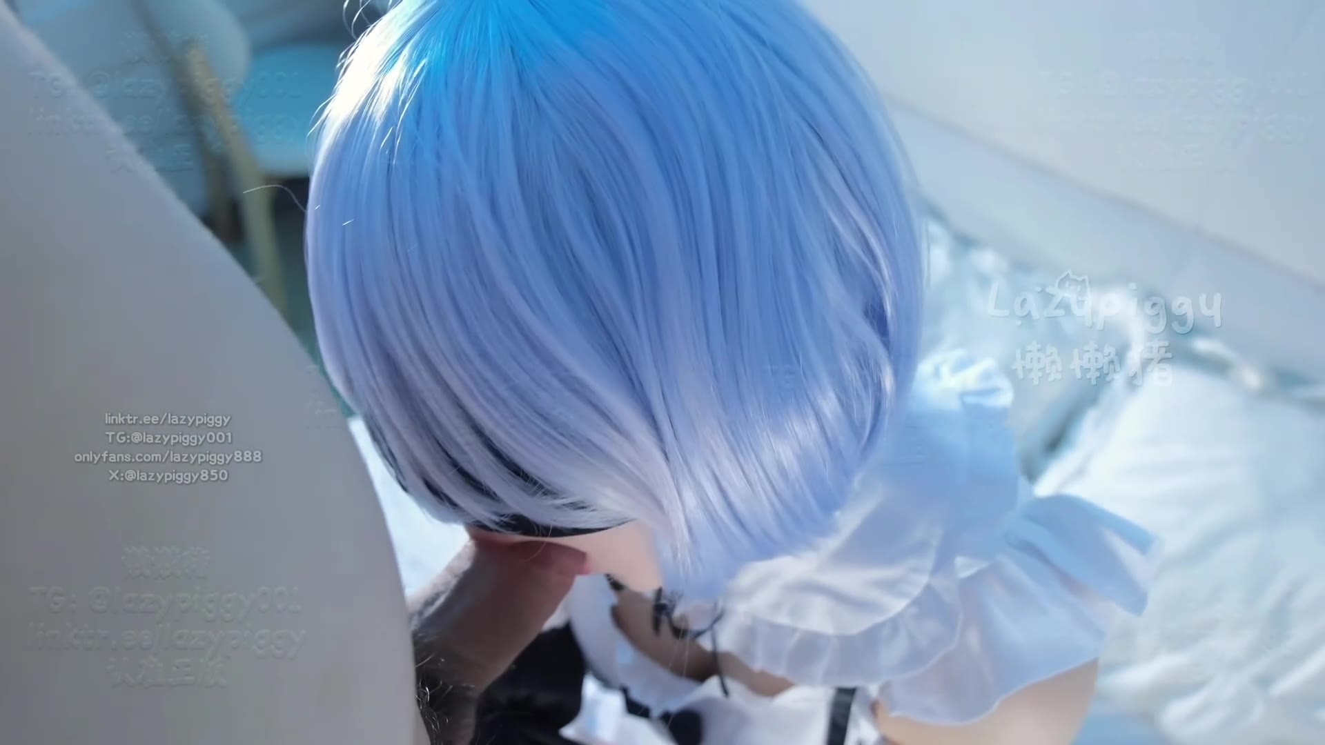The hidden duties of a maid? Rem blushes and unleashes the shameful daily life of unleashing for you