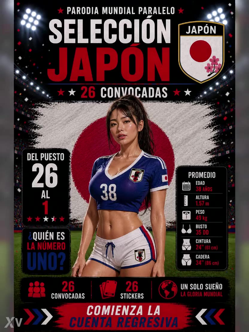 CONVOCATORIA VIRTUAL SELECCION VIRTUAL DE JAPÓN PARODIA