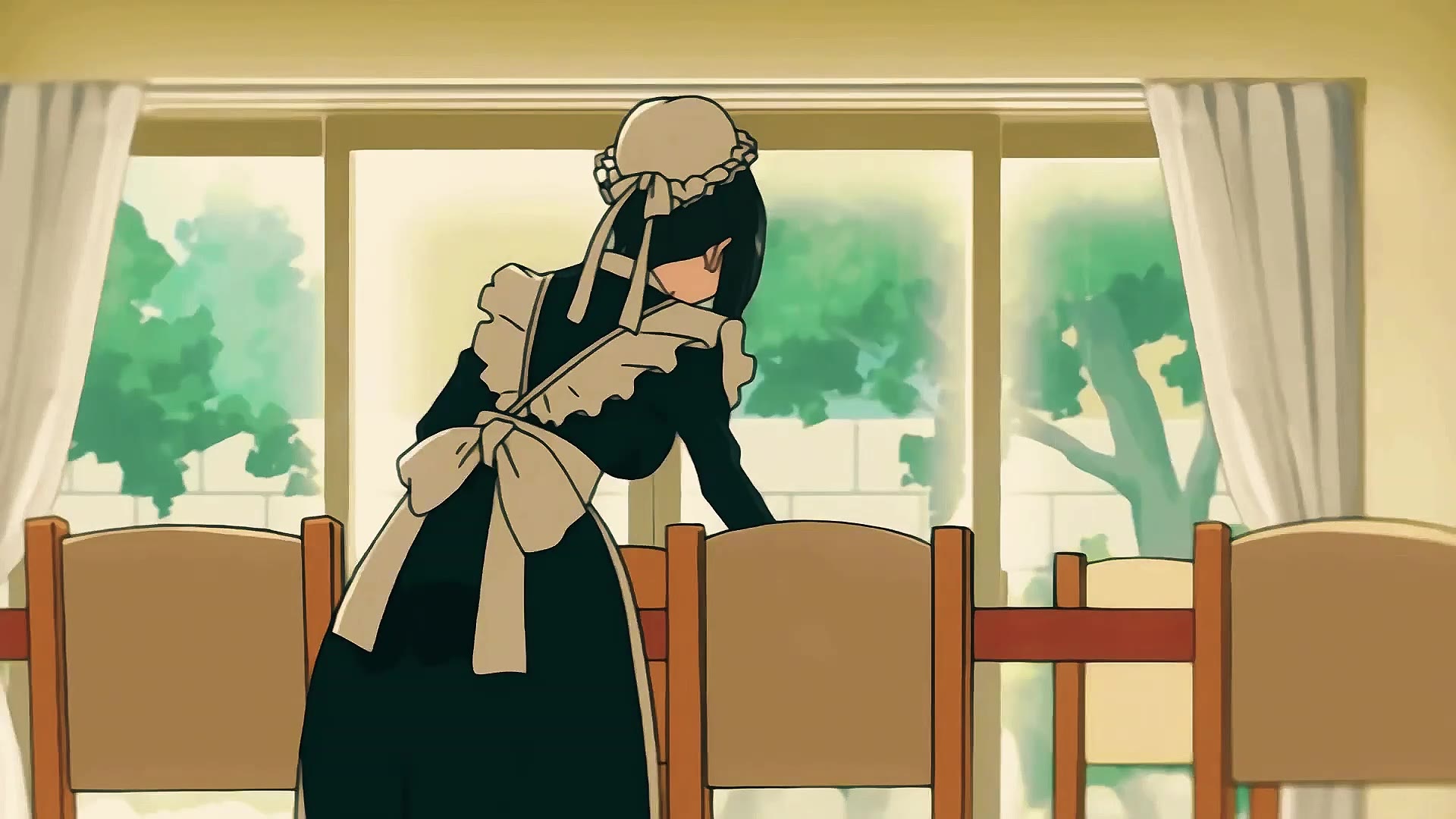 A Really Horny Maid Loves to Ride a Big Dick