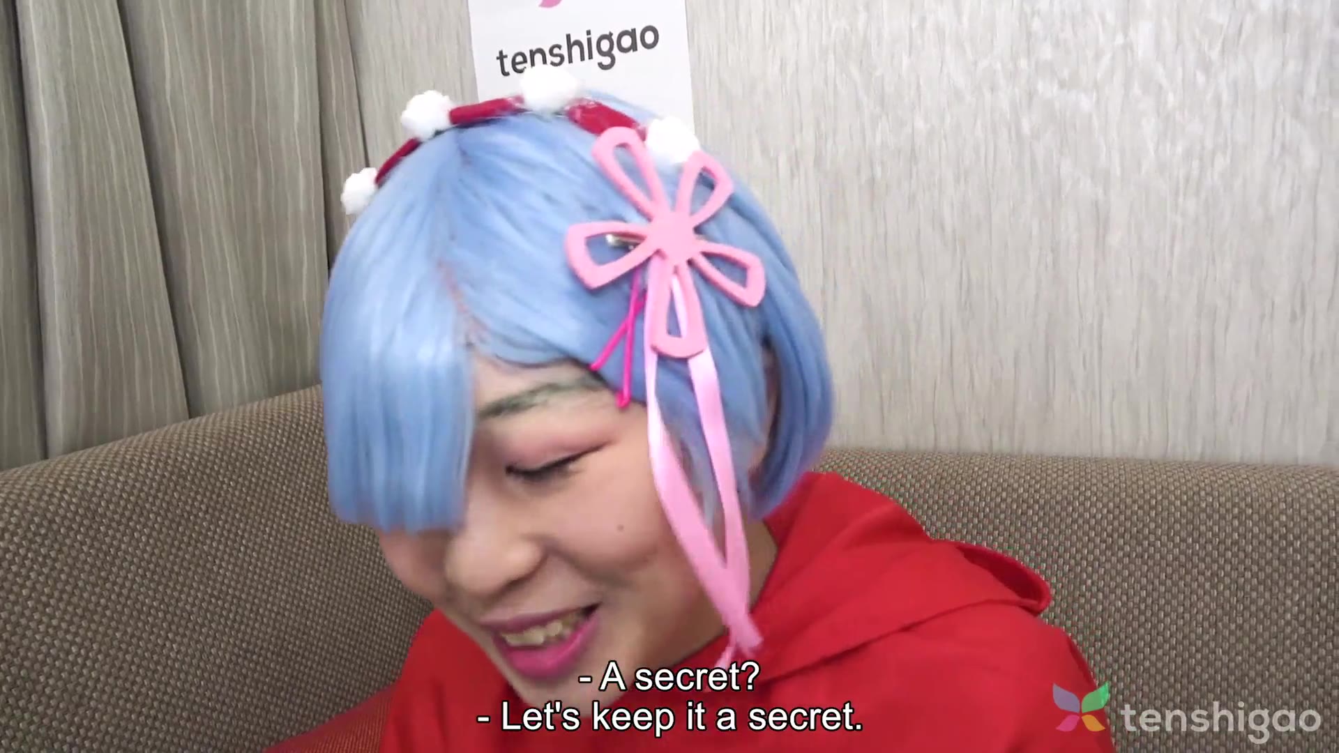 Japanese Riho in her favorite anime costume comes to interview with us at Tenshigao - Cock sucking and ball licking amateur couch casting 4K [part 2]
