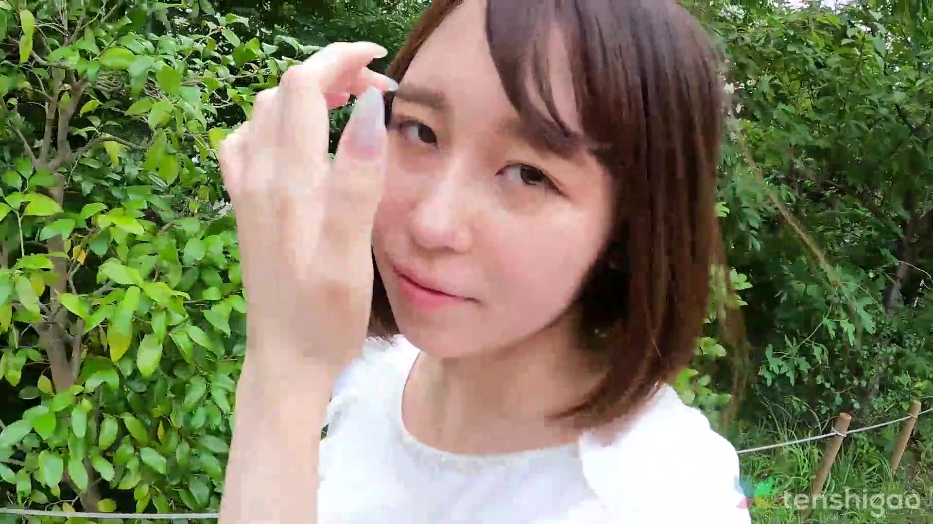 Kurumi Aoyama from Japan is still learning how to be a good girlfriend, but needs help with sex so asks us to teach her how to fuck, and we can film it pt1